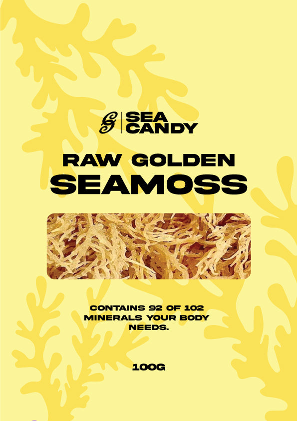 Raw Golden Seamoss (100g)